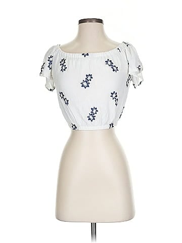 ASTR The Label Short Sleeve Blouse (view 1)