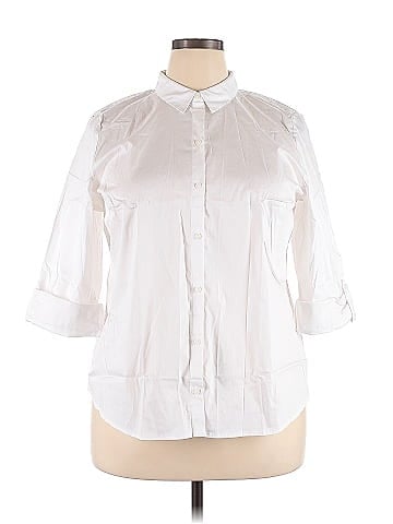 Apt. 9 3/4 Sleeve Button-Down Shirt (view 1)