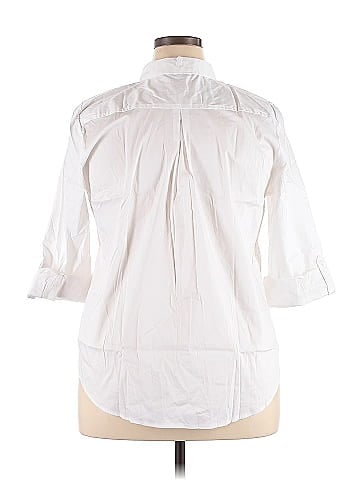 Apt. 9 3/4 Sleeve Button-Down Shirt (view 2)