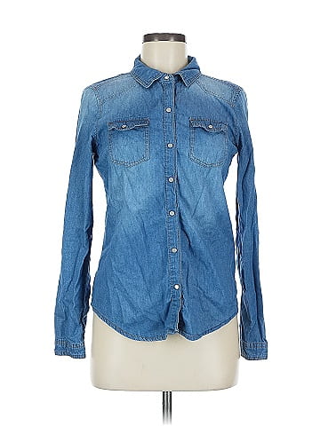 Ci Sono Long Sleeve Button-Down Shirt (view 1)