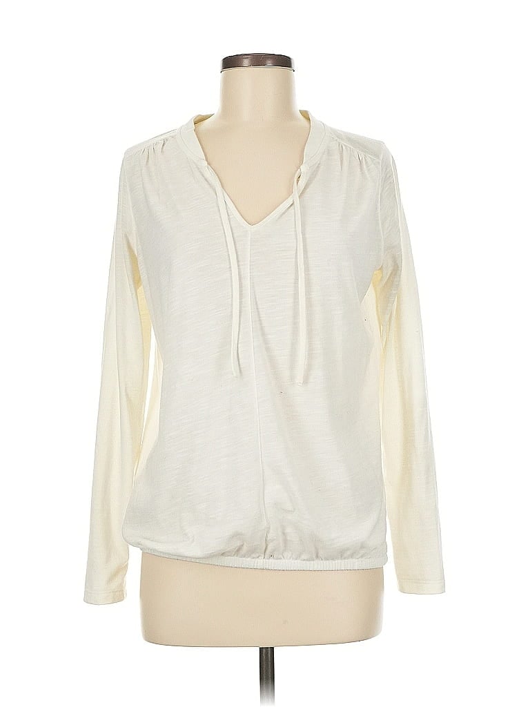 GAP OUTLET Pre-owned Cardigan Sweater In White
