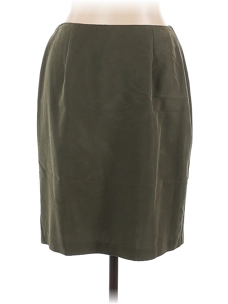 Click to view more detailed imagery on our partner's website Pre-owned Dressbarn Formal Skirt In Green