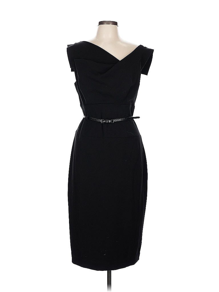 Black Halo Black Cocktail Dress Size 12 - photo 1