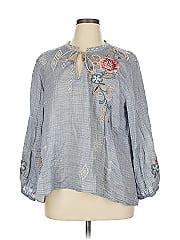 Johnny Was 3/4 Sleeve Blouse