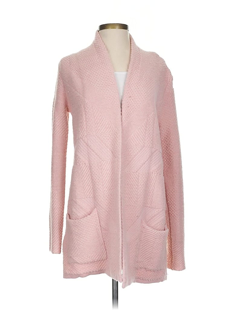 Pre-owned Bcbgmaxazria Cardigan Sweater In Pink
