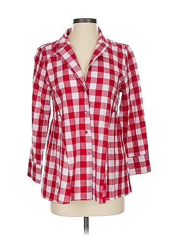 Pomander Place 3/4 Sleeve Button-Down Shirt (view 1)