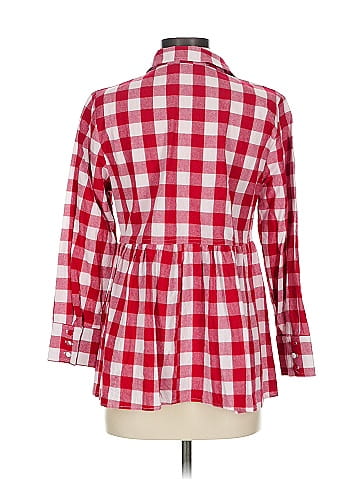Pomander Place 3/4 Sleeve Button-Down Shirt (view 2)