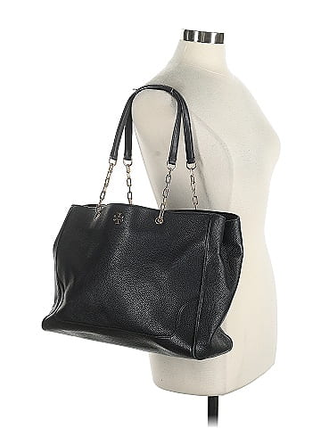 Tory Burch Leather Tote (view 2)