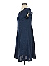 T by Talbots Solid Blue Casual Dress Size XS - photo 5