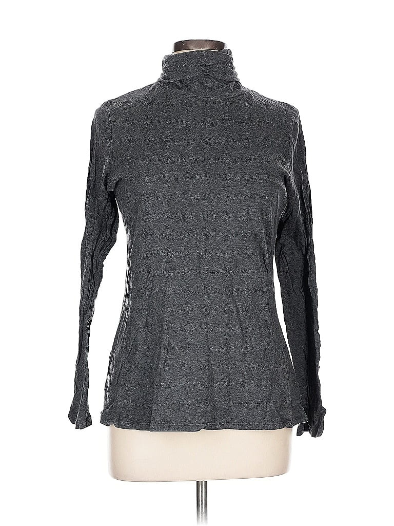 Click to view more detailed imagery on our partner's website Pre-owned Talbots Long Sleeve Turtleneck In Gray