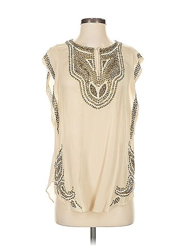 Calypso St. Barth Sleeveless Silk Top (view 1)