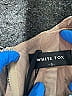 White Fox Brown Sleeveless Top Size S - photo 4