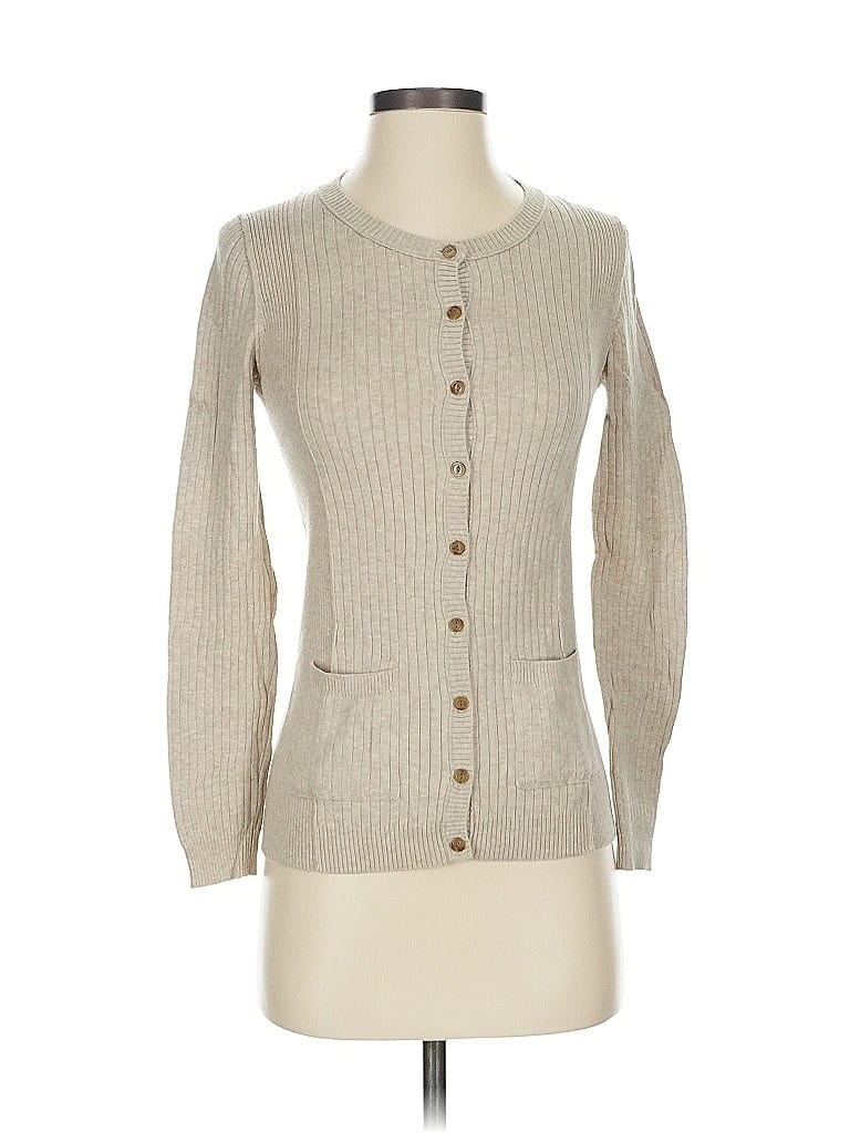 Pre-owned Banana Republic Cardigan Sweater In Brown