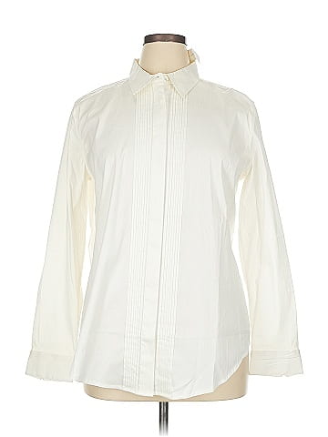 Ann Taylor Long Sleeve Button-Down Shirt (view 1)