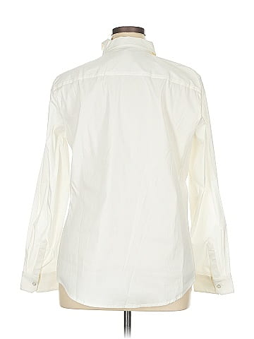 Ann Taylor Long Sleeve Button-Down Shirt (view 2)