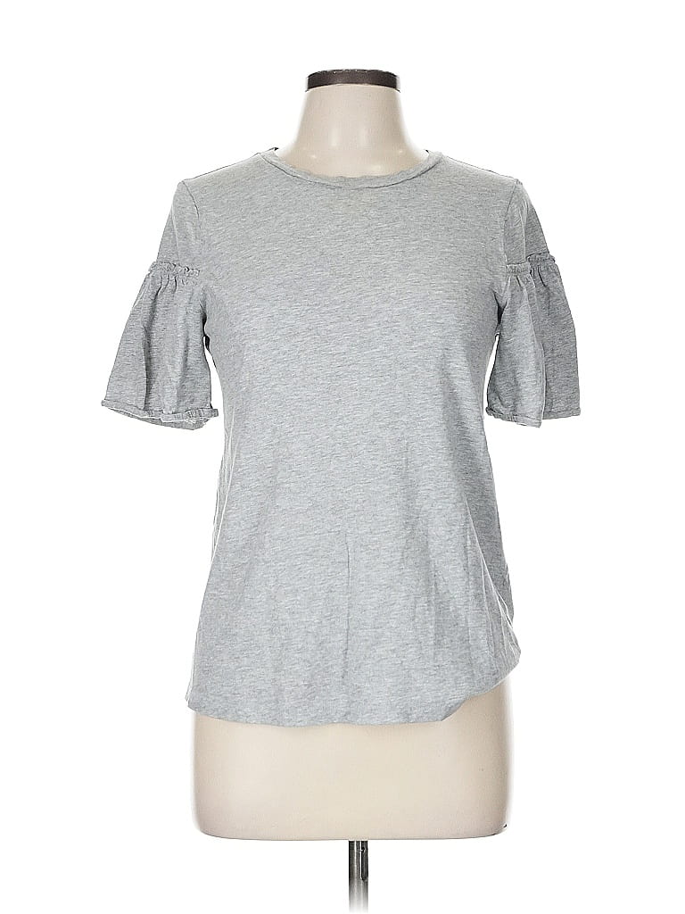 Pre-owned Banana Republic Factory Store Short Sleeve T-shirt In Gray