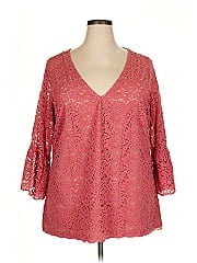 City Chic 3/4 Sleeve Blouse
