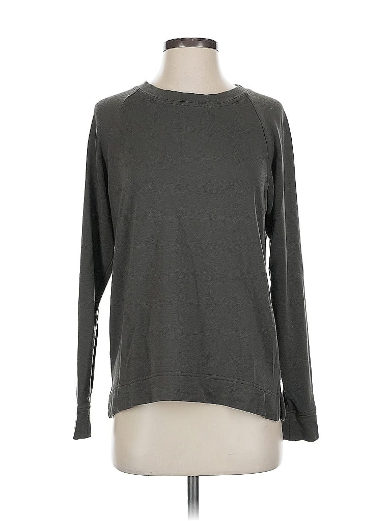 Lou & Grey for LOFT Gray Sweatshirt Size S - photo 1