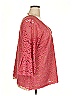 City Chic Pink 3/4 Sleeve Blouse Size 20 - photo 4