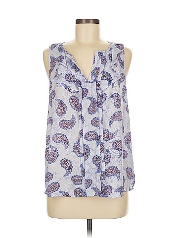 Skies Are Blue Sleeveless Blouse (view 1)