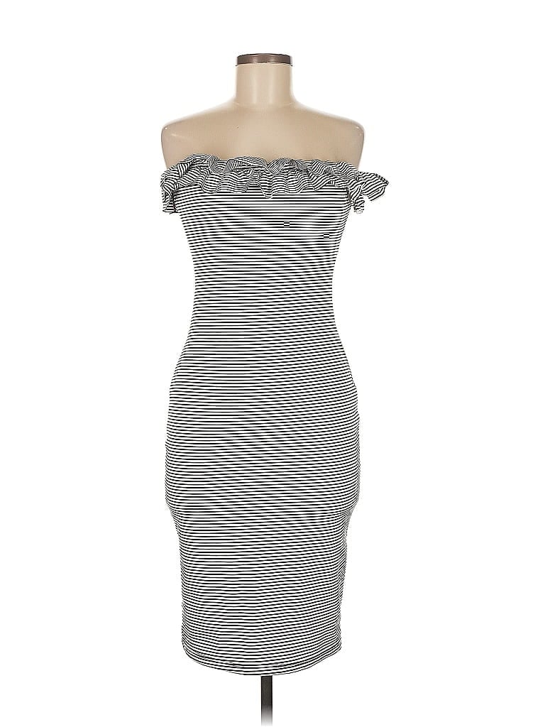 Pre-owned Trafaluc By Zara Cocktail Dress In Gray