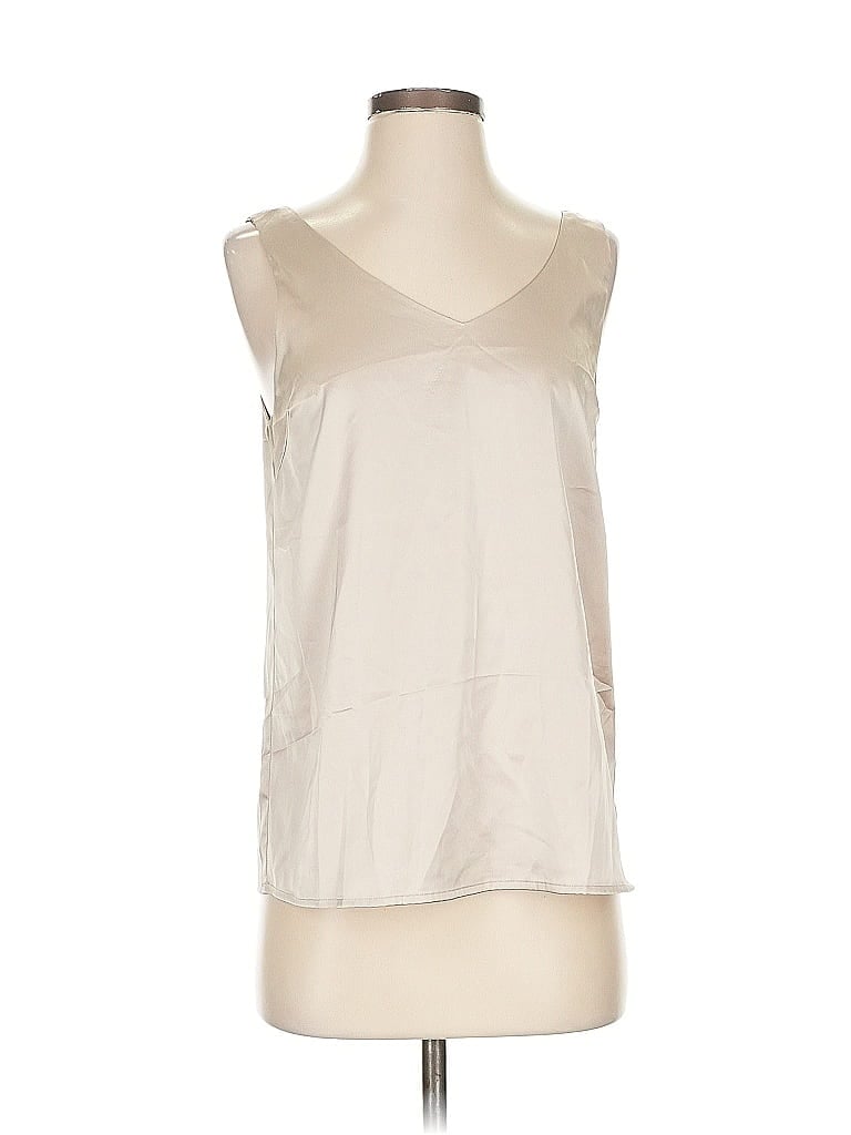 Pre-owned Ekouaer Sleeveless Blouse In Silver