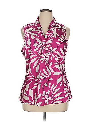 Tahari by ASL Sleeveless Blouse (view 1)