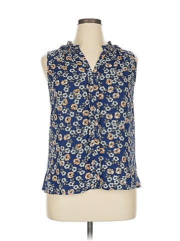 Market and Spruce Sleeveless Blouse (view 1)