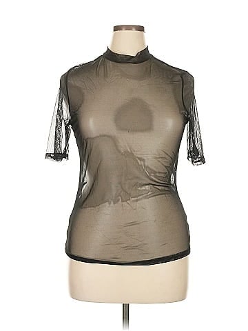 Free Press Short Sleeve Turtleneck (view 1)