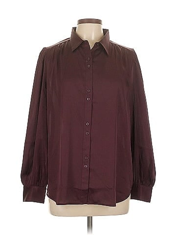 Ann Taylor Long Sleeve Blouse (view 1)