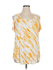 Jm Collection Short Sleeve Blouse