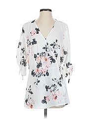 City Chic 3/4 Sleeve Blouse