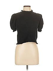 Catherine Malandrino Short Sleeve Turtleneck