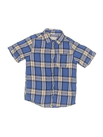 Zara Kids Short Sleeve Button-Down Shirt (view 1)