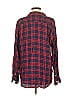 Frank & Eileen 100% Modal Plaid Red Blue Long Sleeve Blouse Size M - photo 2
