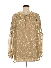 Susan Graver Long Sleeve Blouse