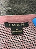 IMAN 100% Acrylic Pink Poncho Size M - photo 7