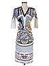ETRO Graphic Blue Cocktail Dress Size EU (IT) 42 / US 6 - photo 1
