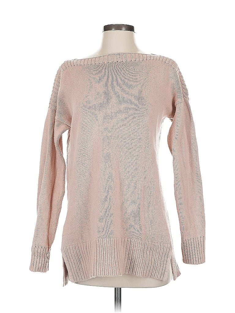 Pre-owned Ann Taylor Loft Pullover Sweater In Pink