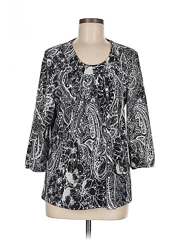 Cathy Daniels 3/4 Sleeve Blouse (view 1)