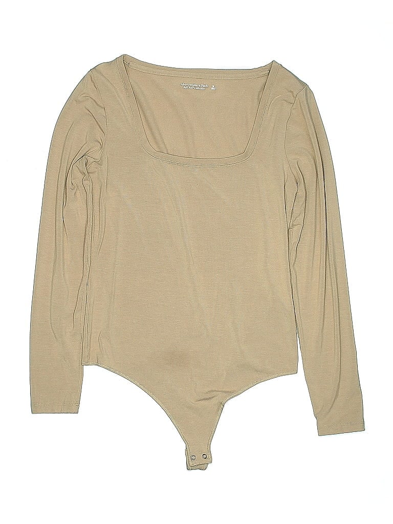 Pre-owned Abercrombie & Fitch Bodysuit In Brown