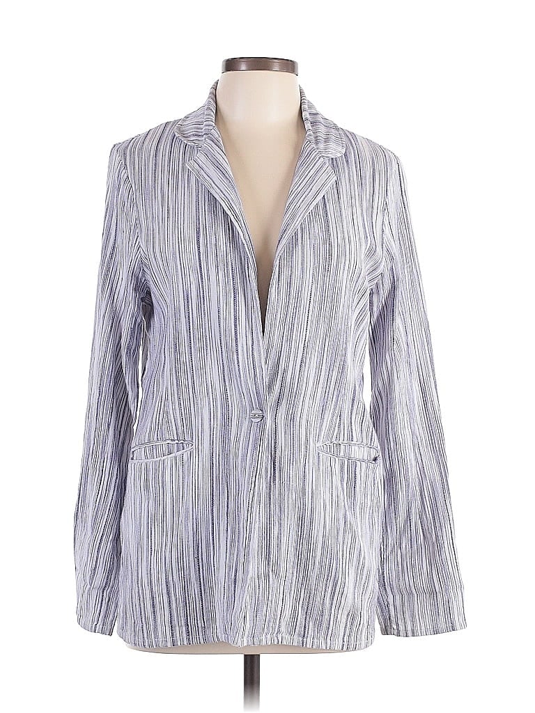 Click to view more detailed imagery on our partner's website Pre-owned Amuse Society Blazer Jacket In Silver