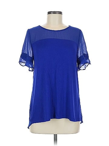 Worthington Short Sleeve Blouse (view 1)