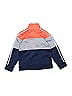 Adidas 100% Polyester Color Block Blue Track Jacket Size 3T - photo 2