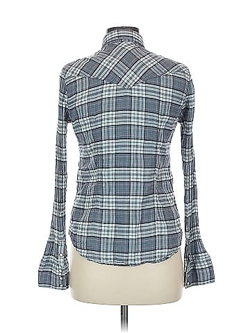 American Eagle Outfitters Long Sleeve Button-Down Shirt (view 2)