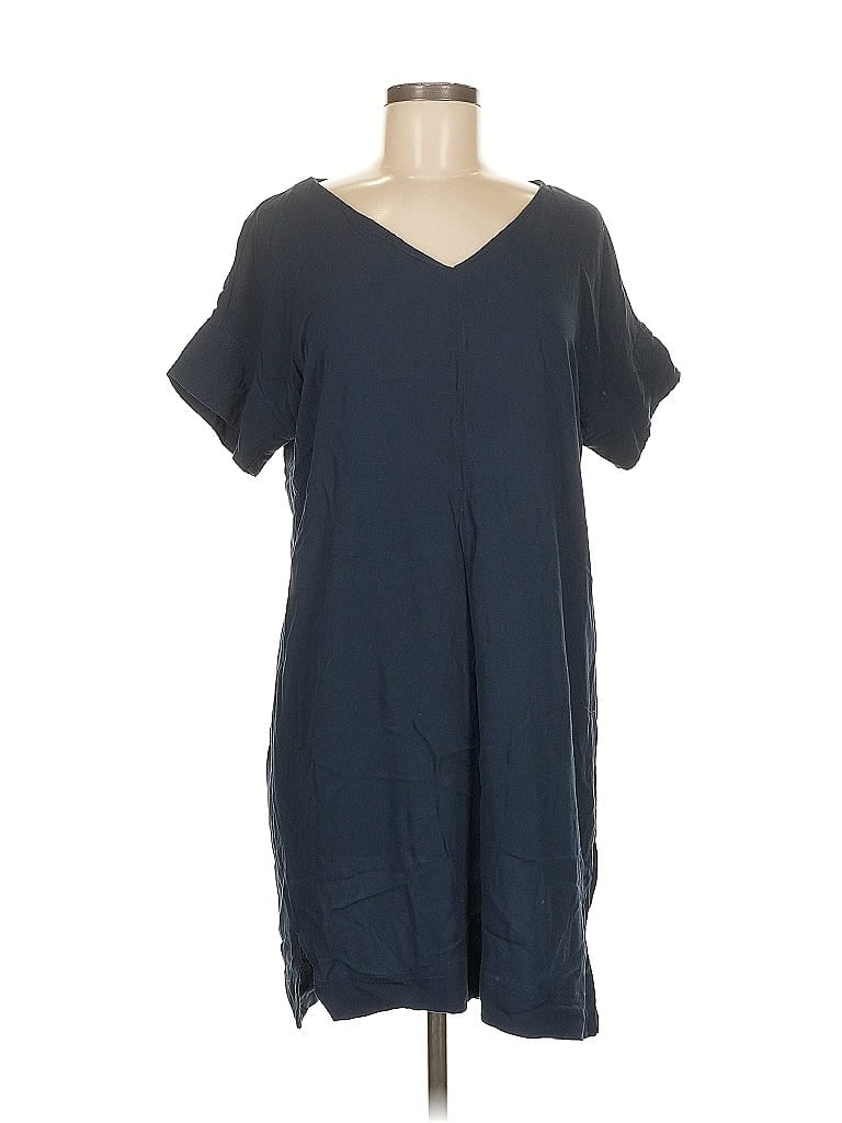 Pre-owned Bobeau Casual Dress In Blue