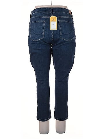 Levi Strauss Signature Blue Mid-Rise Slim Fit Jeans (view 2)