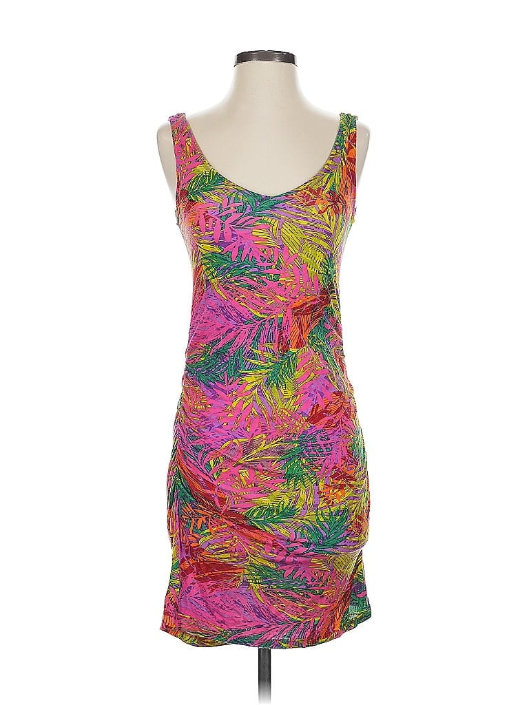 Pre-owned Velvet Cocktail Dress In Pink