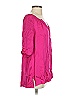 W by Worth Pink 3/4 Sleeve Blouse Size S - photo 4