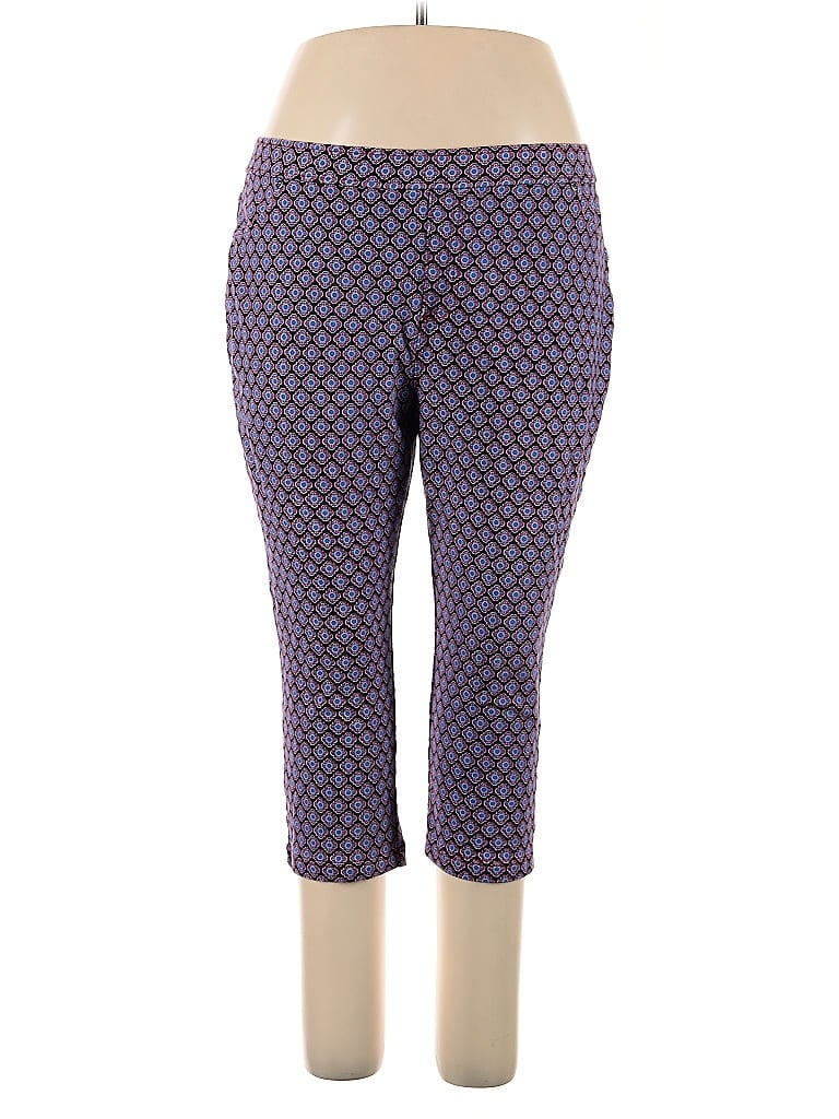 SUSAN GRAVER Pre-owned Active Pants In Purple